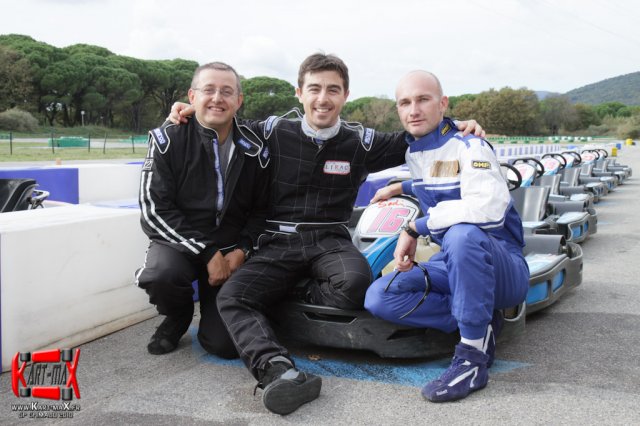 Fondateurs de l'association Kart-maX championnat amateur sur karts de loisir